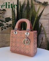 Dior Studded Cannage Lady Dior bag